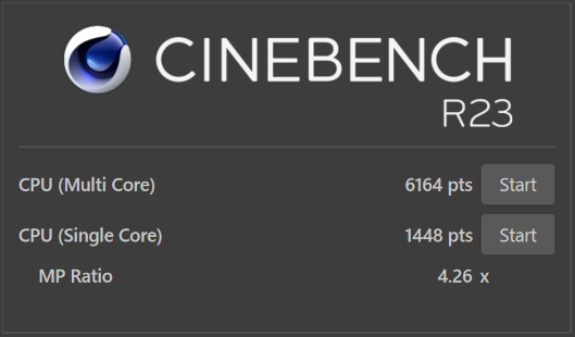CINEBENCH R23
