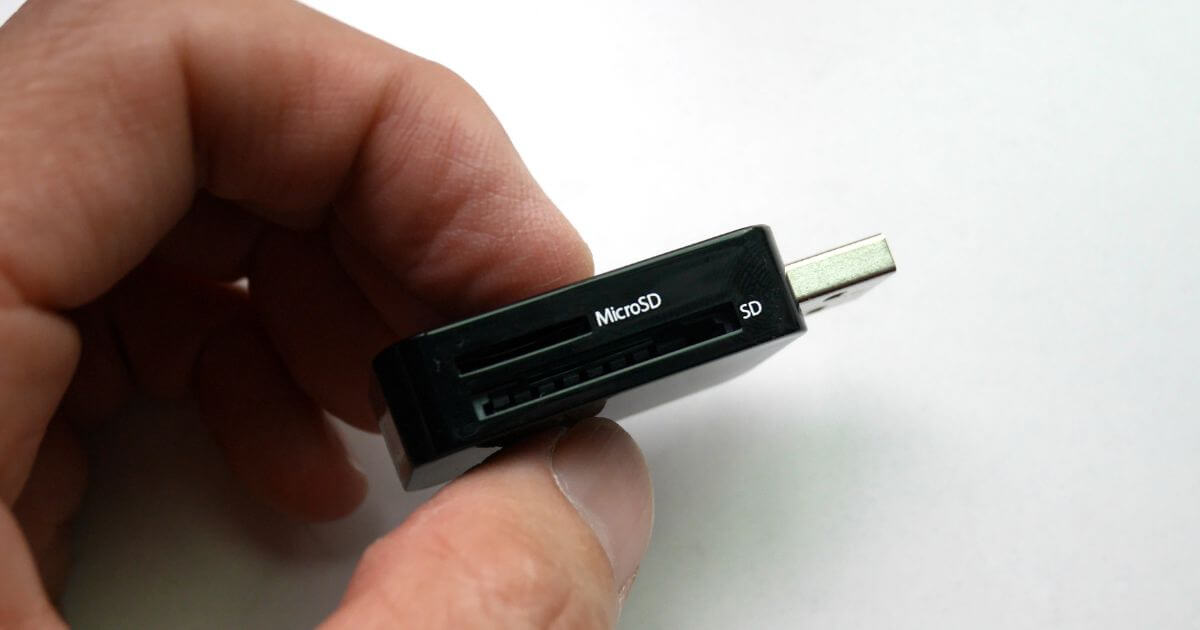 Anker SDカードリーダー対応カード