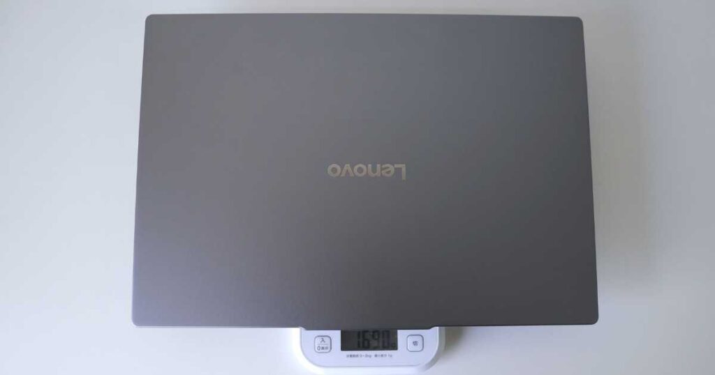 Lenovo IdeaPad Slim 5 Gen 10本体重量