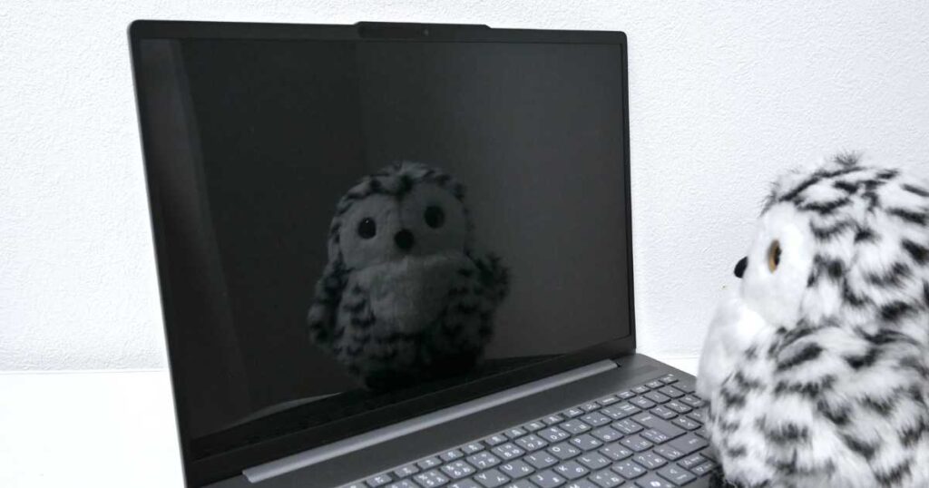 Lenovo IdeaPad Slim 5 Gen 10画面反射