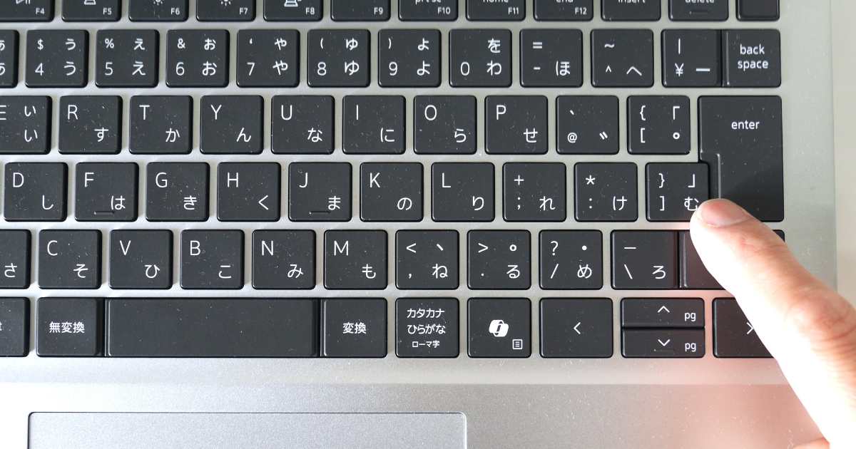 Dell 14_エンターキー