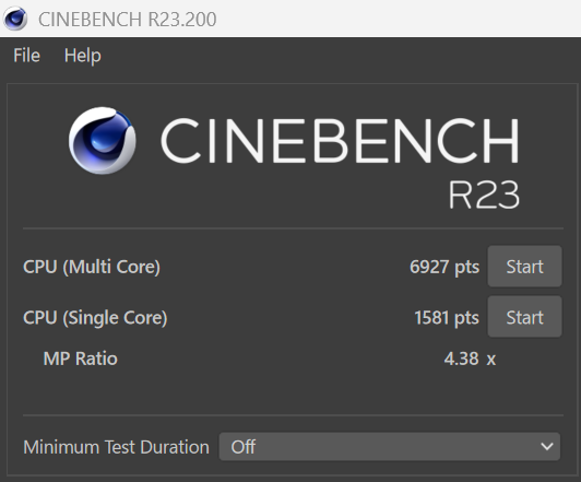 Dell 14_CINEBENCH