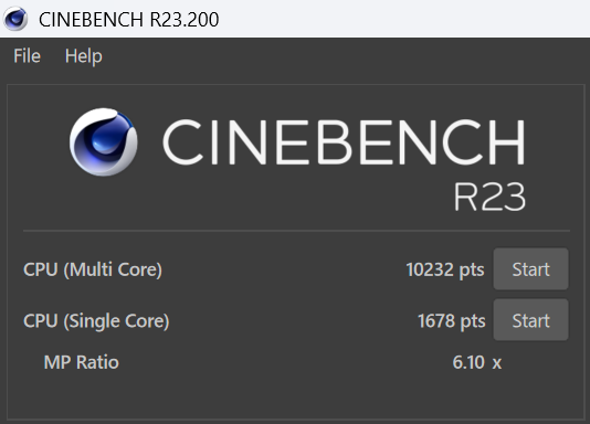 LAVIE Direct N14 Slim_CINEBENCH R23