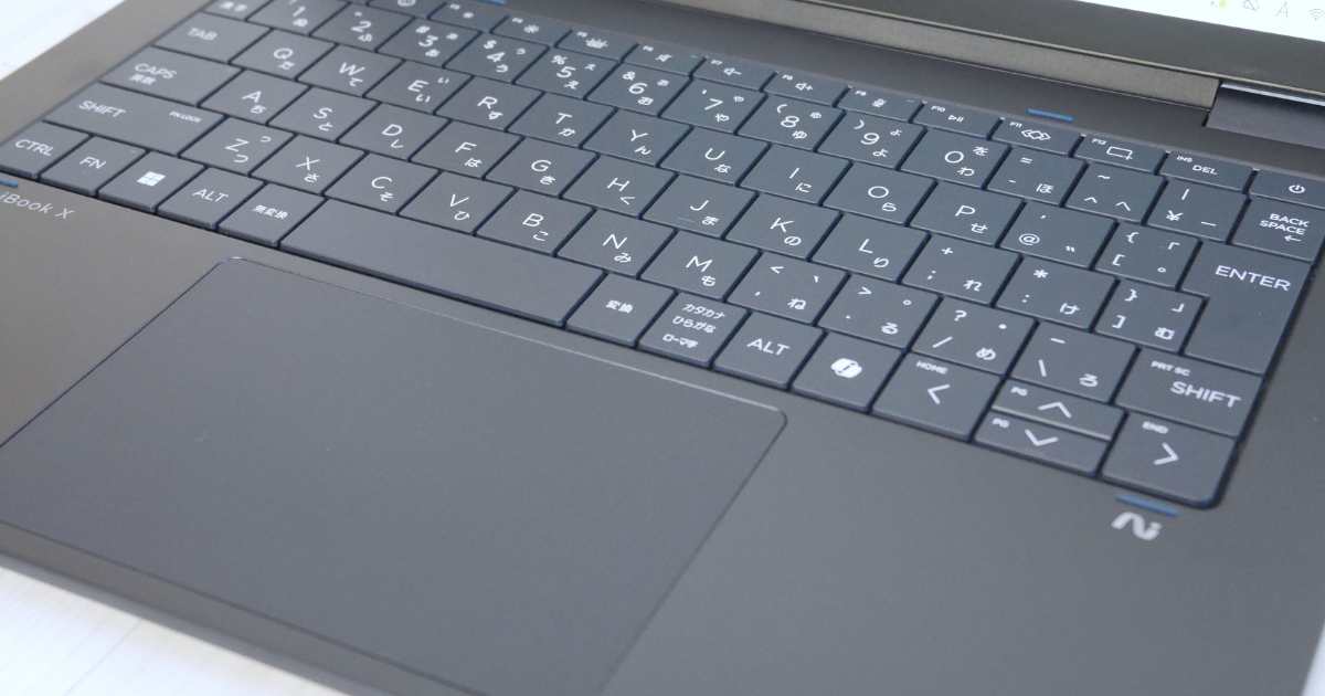 HP OmniBook Ultra Flip 14-fm_キーボード斜め