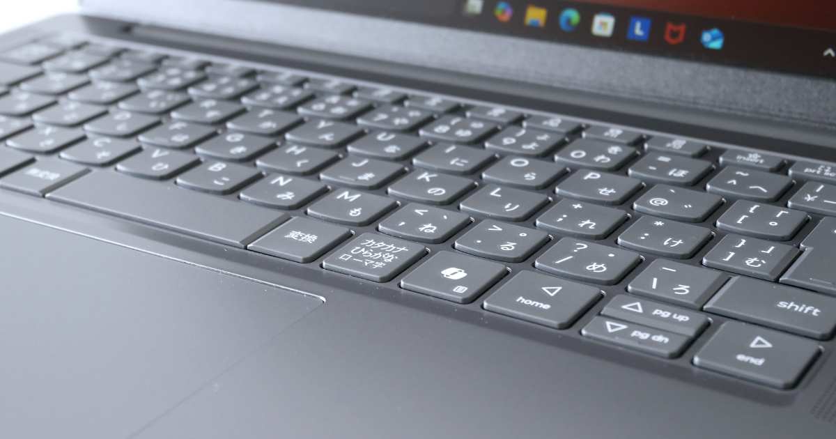 IdeaPad Slim 3 Gen 10_キーボード斜め