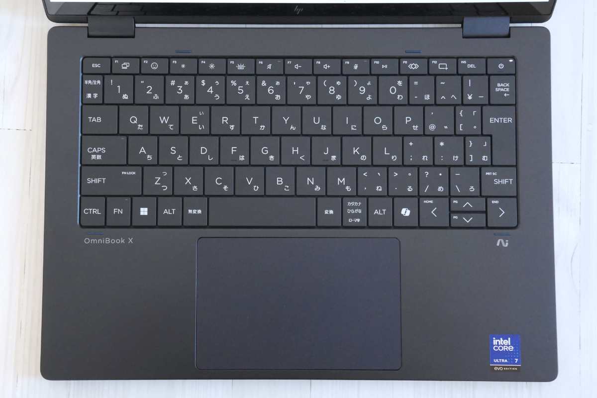 HP OmniBook Ultra Flip 14-fm_キーボード