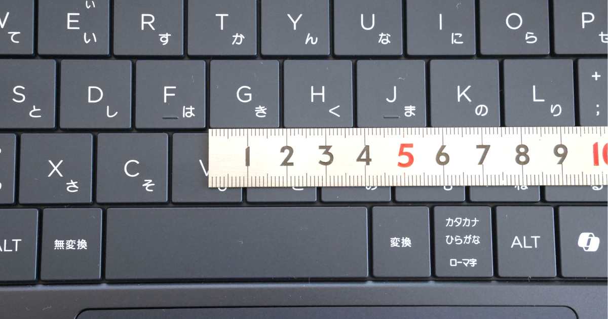 HP OmniBook Ultra Flip 14-fm_キーサイズ