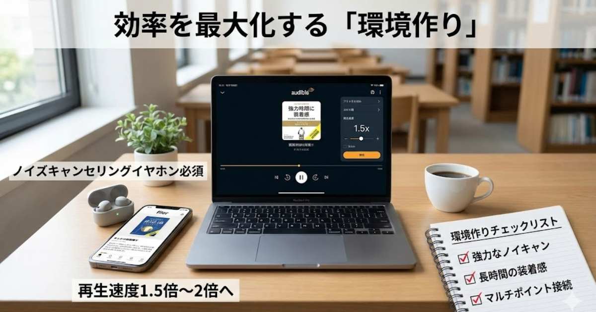 効率を最大化する「環境作り」